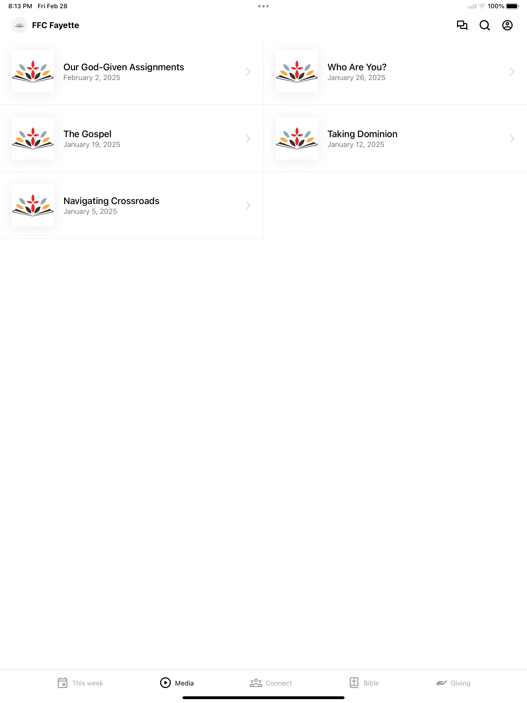 Faith Family Church Fayette screenshot 5
