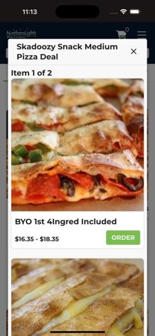 Northern Lights Pizza Screenshot 3 of 3