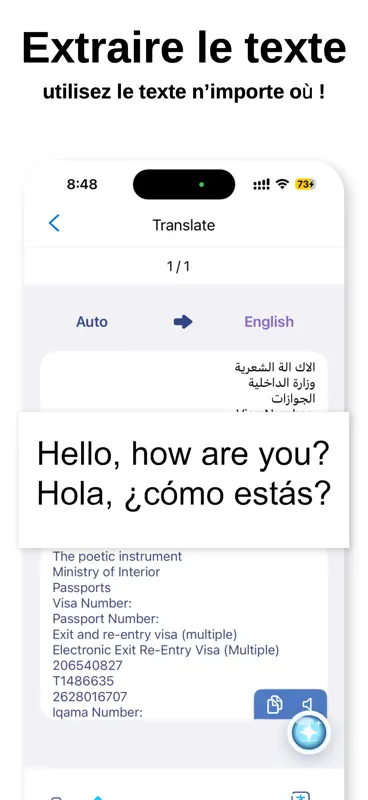 Scanner Traducteur et Document screenshot 7 of 10