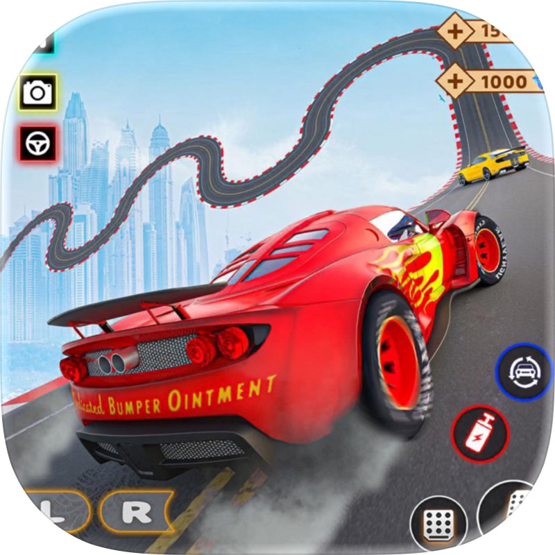 Mega Ramp Stunt - Car Games screenshot 1