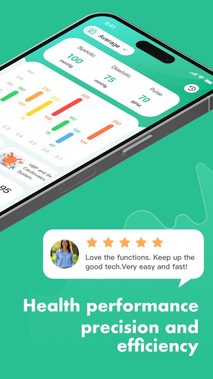 Blood Pressure app: Heart Rate