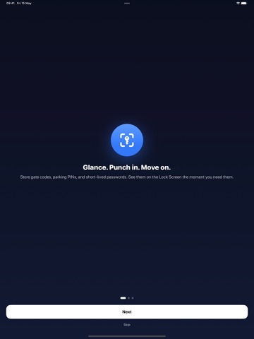 GateKey iPad screenshot