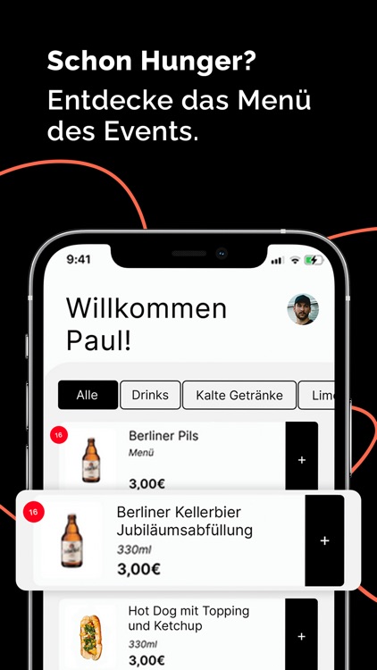 Mobile Event Ordering