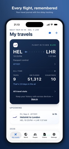 FlyRight: Flight Compensation Screenshot 1 of 6