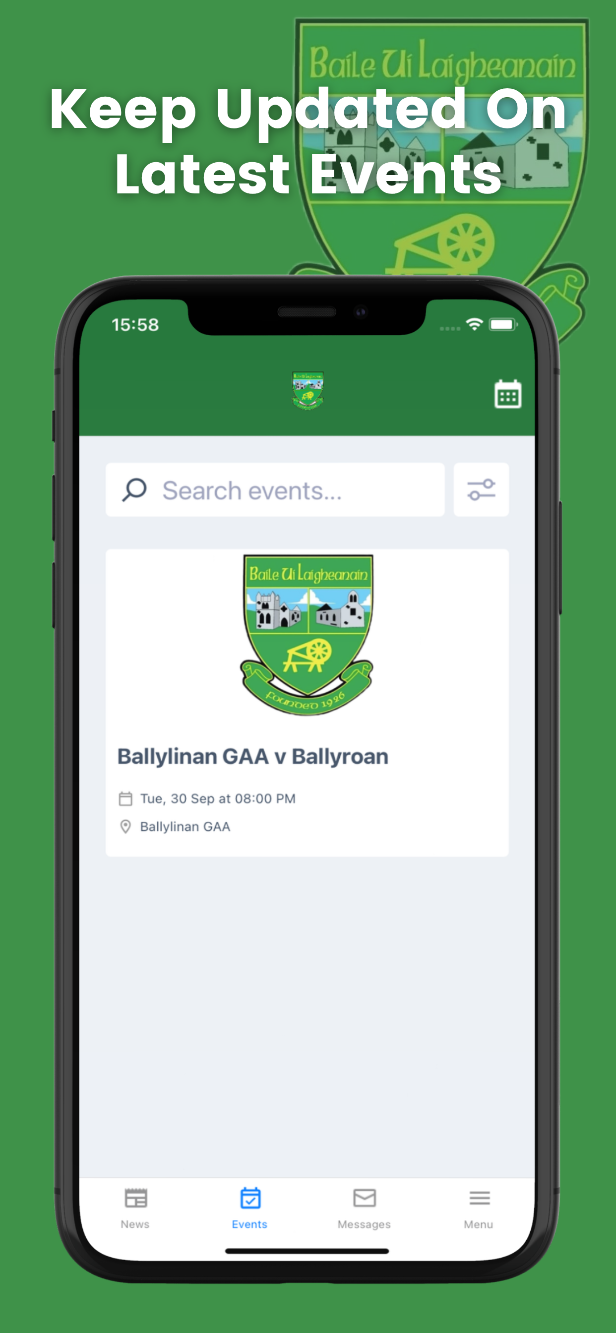 Ballylinan GAA Club screenshot 3