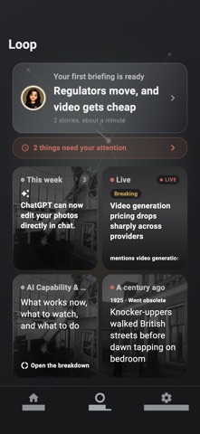 Loop: Your AI News & Briefings iPhone screenshot 4
