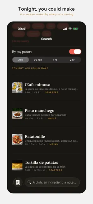 Recepta: Recipes & Shopping screenshot 1