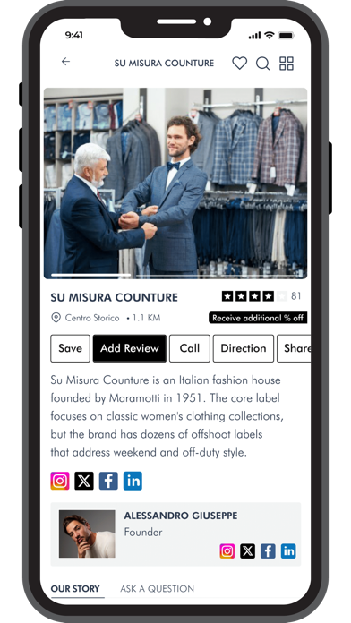 Mi Italia iPhone screenshot 9 - Lifestyle app