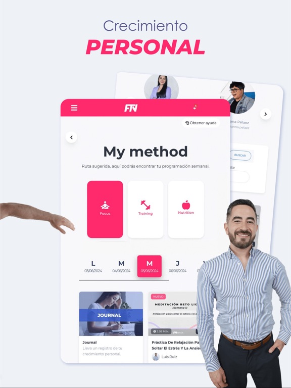 FTN iPad screenshot 5 - Health & Fitness app