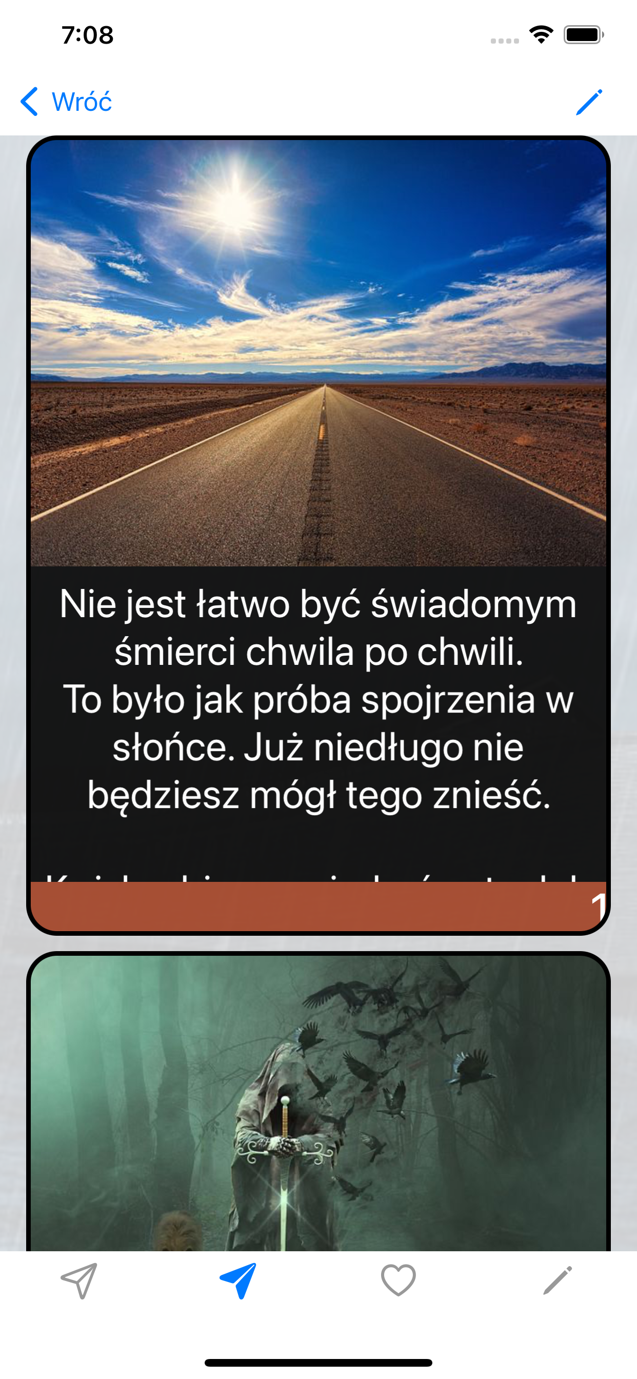 W obliczu śmierci