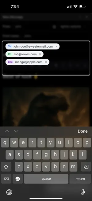 SweeterMail screenshot 3
