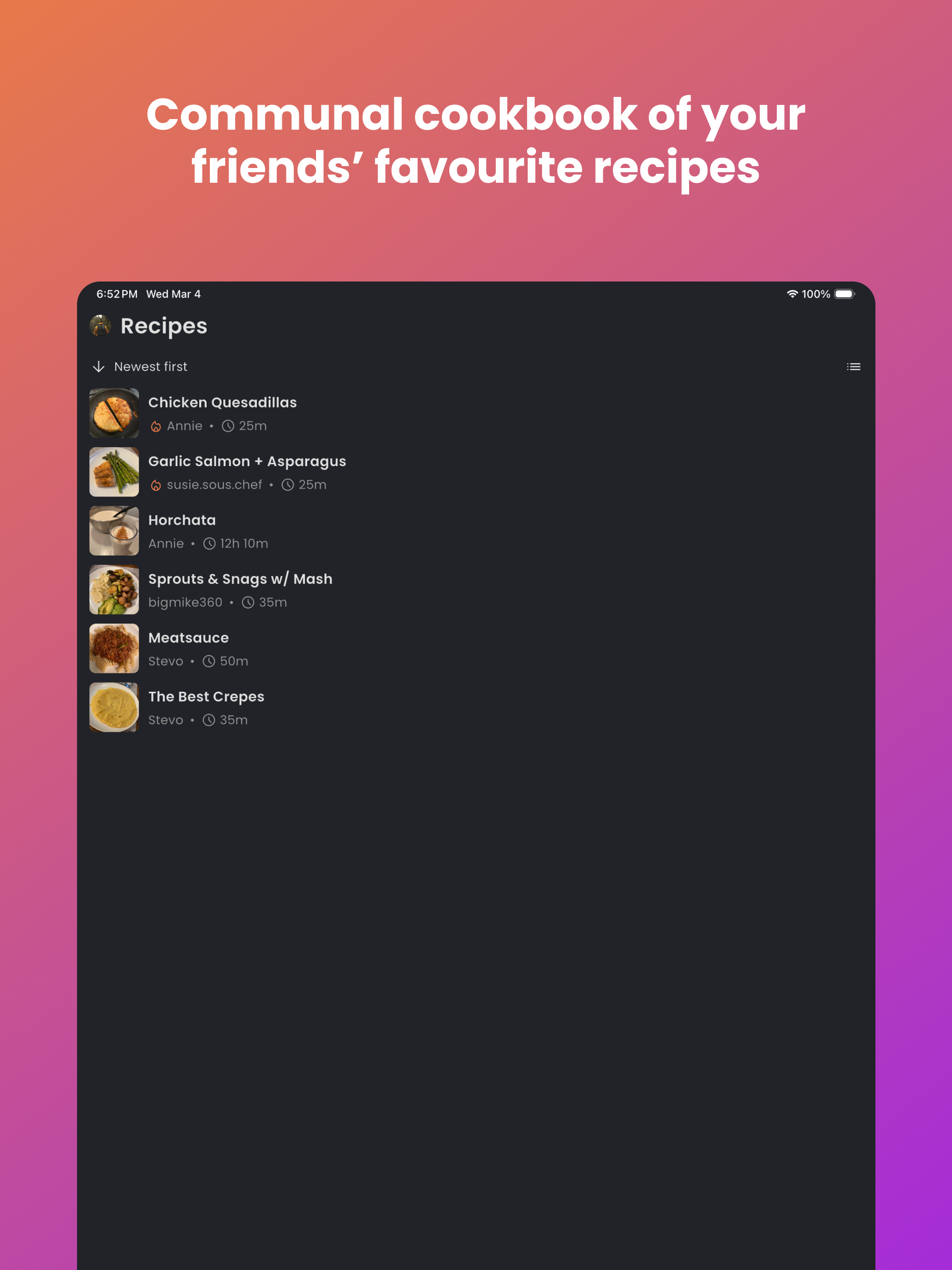 Firecipe
