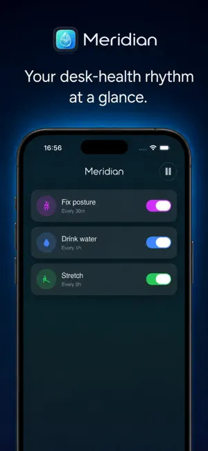 Meridian: Posture & Health screenshot 2