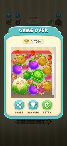 Pumpkin Magic - Drop & Merge iPhone screenshot
