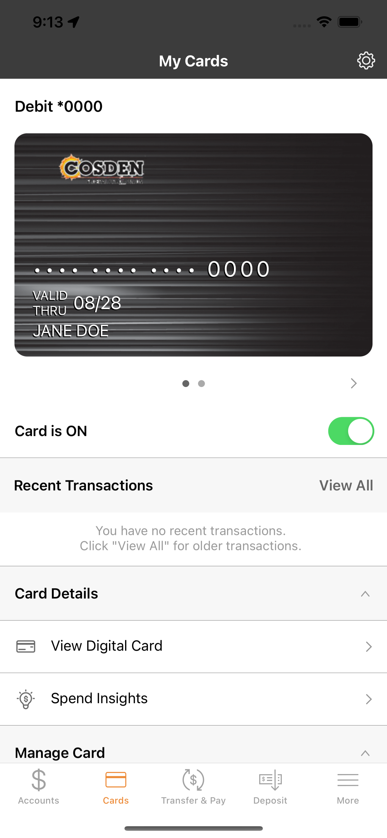 Cosden FCU screenshot 6