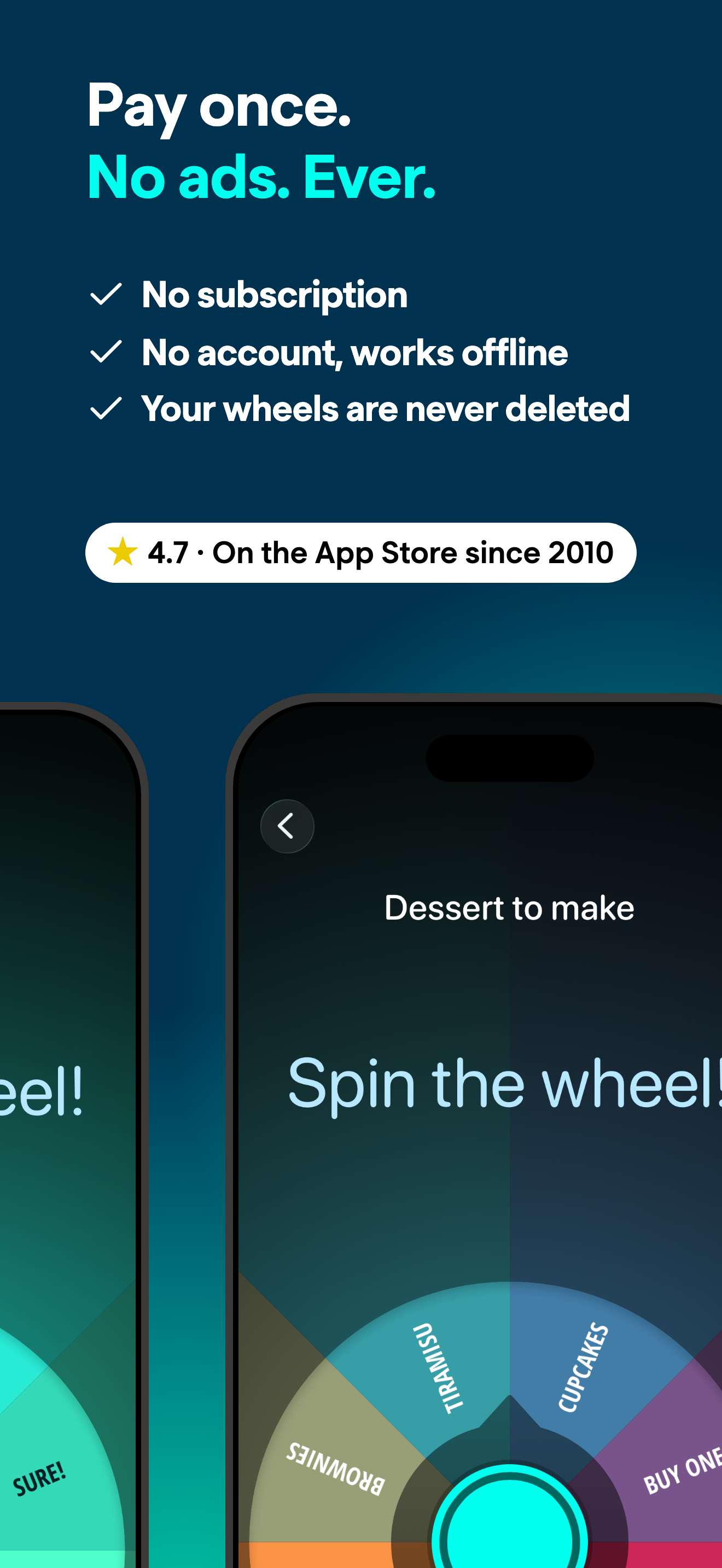 Decide Now! Spin the Wheel screenshot 3