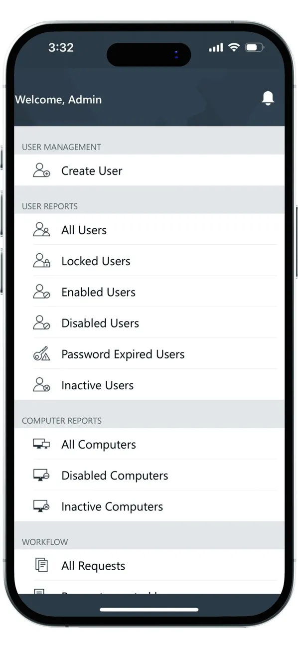Screenshot #2 pour ManageEngine ADManager Plus