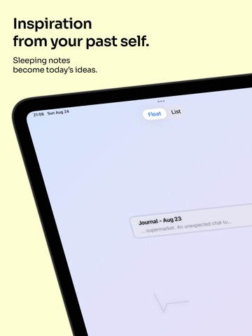 Floating Memo: Notes & Ideas iPad screenshot