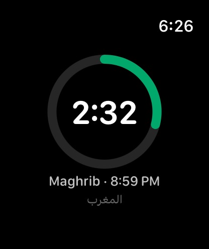 Apple Watch screenshot