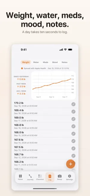 Tether: Pregnancy Tracker screenshot 2