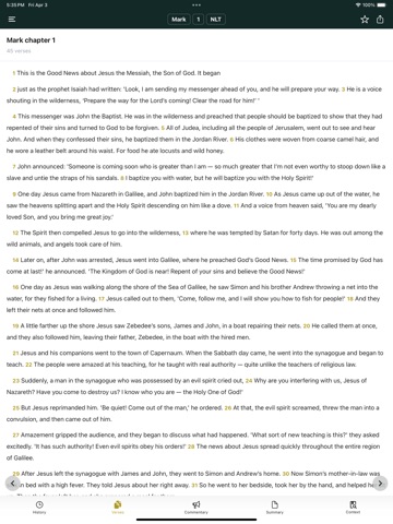 BibleRef iPad screenshot