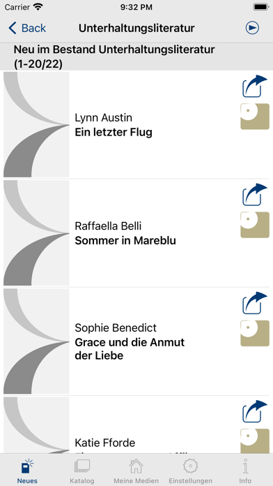 BHB Lesezeit Screenshot