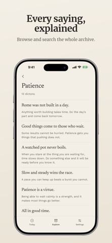 Dicton: Daily Proverbs screenshot 3
