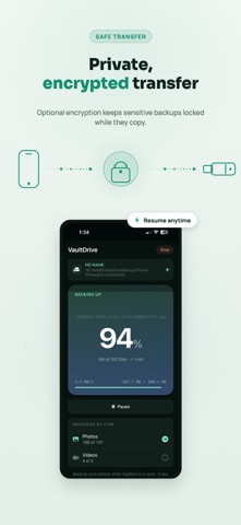 VaultDrive: USB Backup iPhone screenshot
