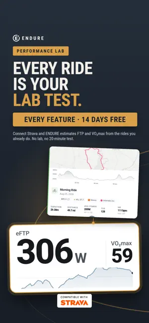 ENDURE: Cycling Training Coach screenshot 1