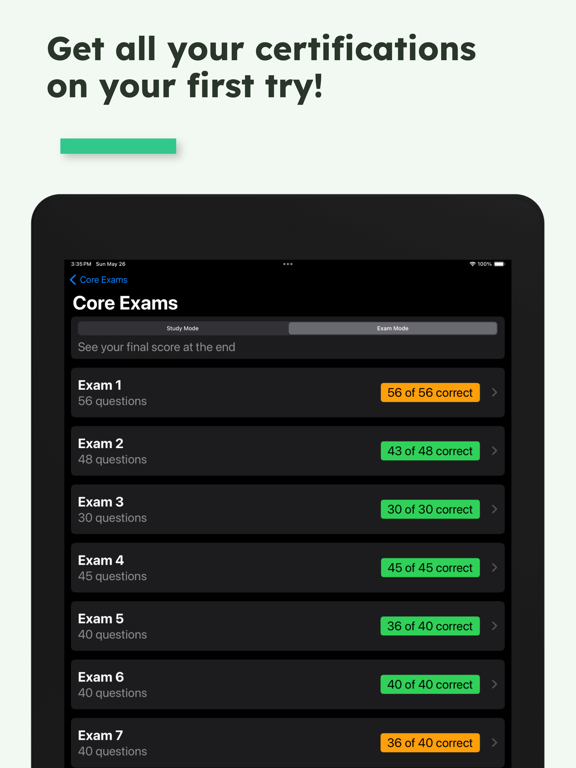 EPA 608 Practice+ iPad screenshot 6 - Education app