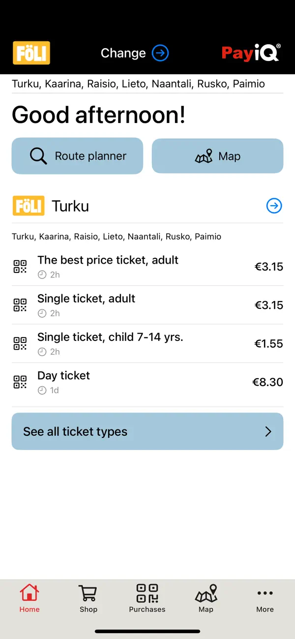 Screenshot #3 pour PayiQ Tickets