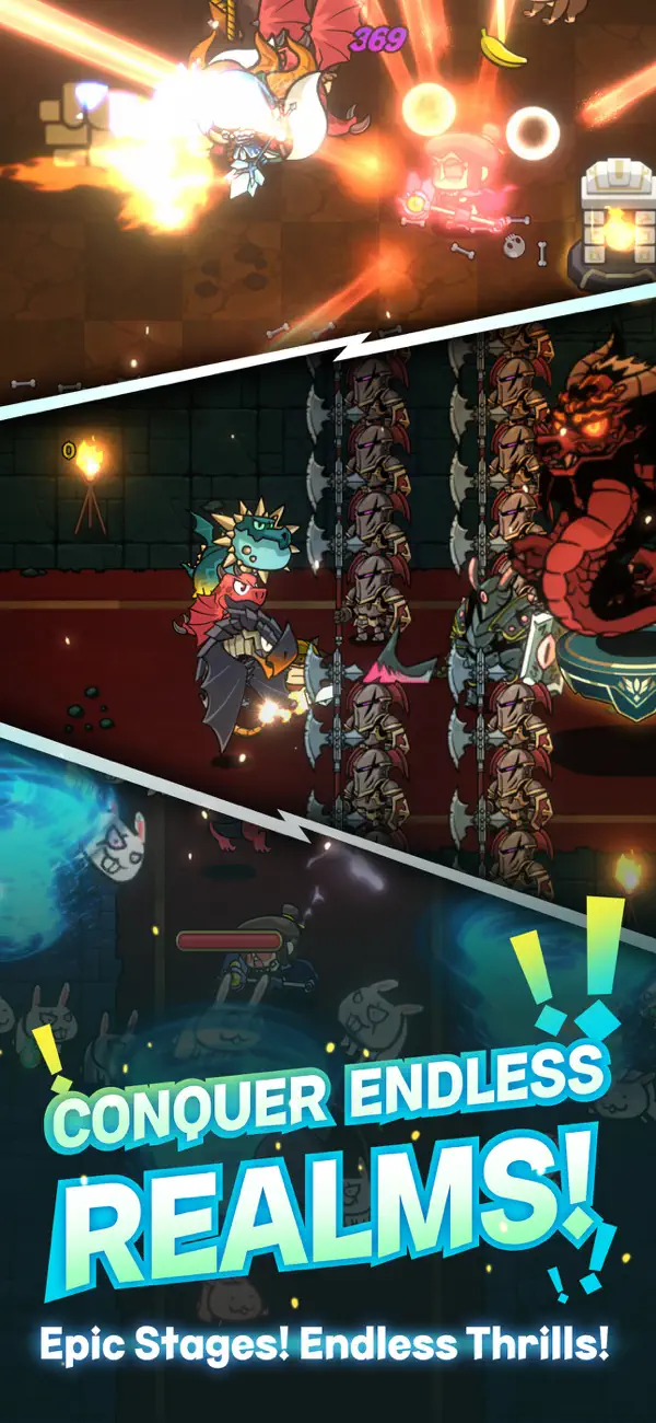 Dragoneer Squad: Idle Hack screenshot 4 - game app interface