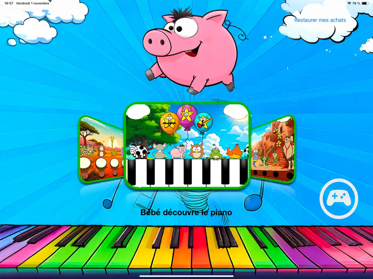 Screenshot #4 pour Bébé découvre le piano