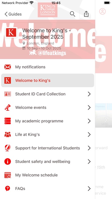 Welcome to King's Screenshot