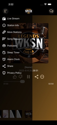WKSN Legends iPhone screenshot