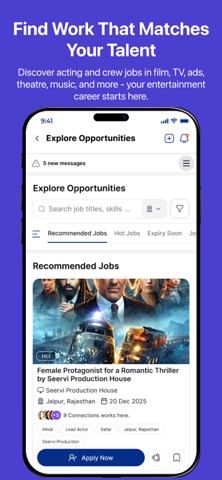 reelOn: Talent, Studios & Jobs screenshot