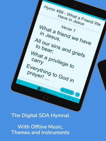 SDA Hymnal Ultimate iPad screenshot