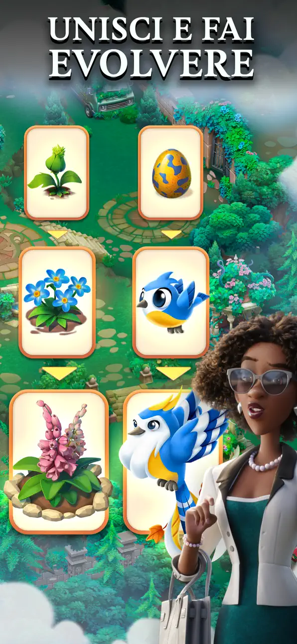 Merge Gardens Hack screenshot 5 - iOS game interface