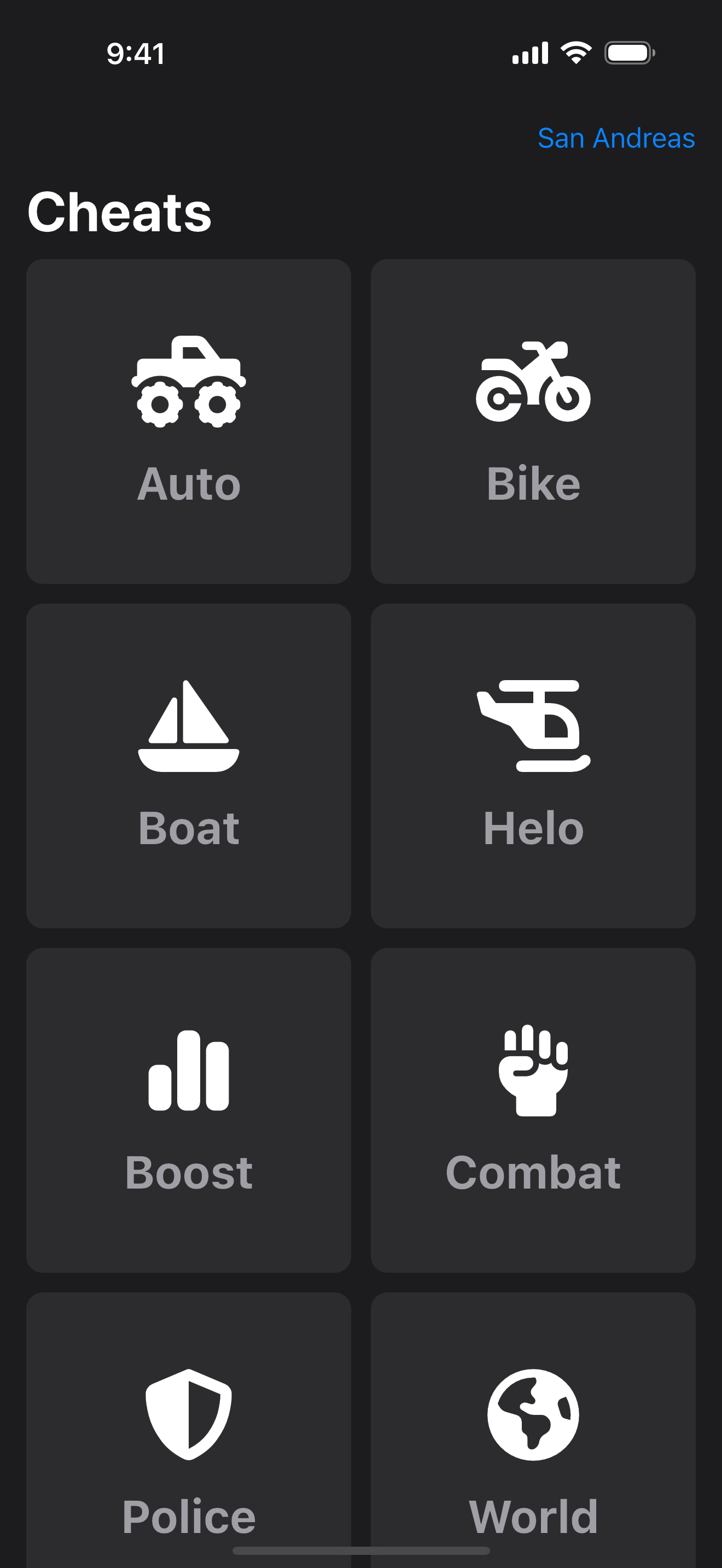 All Cheats for GTA Trilogy