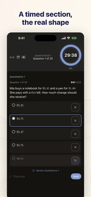 SSAT Prep: Middle & Upper screenshot 1