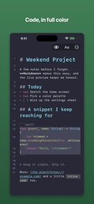 Text Editor screenshot