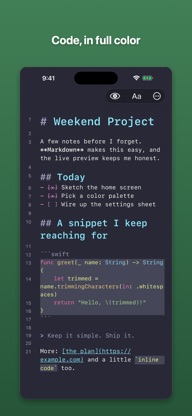 Text Editor screenshot 2