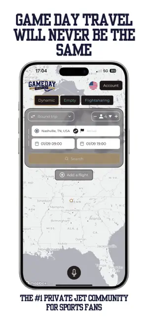 Game Day Private Jets screenshot 1