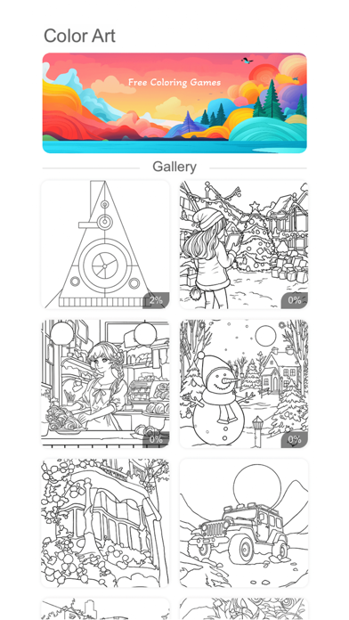 ColorArt-Easy Coloring Screenshot