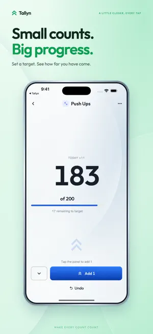 Tallyn: Tally Counter screenshot 2