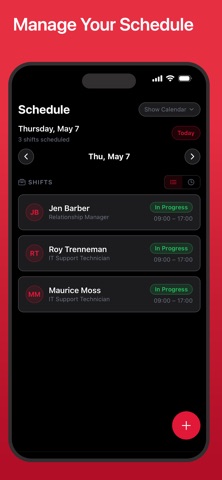 TimeWise Shift Manager screenshot
