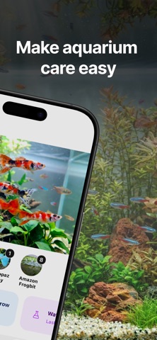 Aquapal AI: Fish & Tank care iPhone screenshot