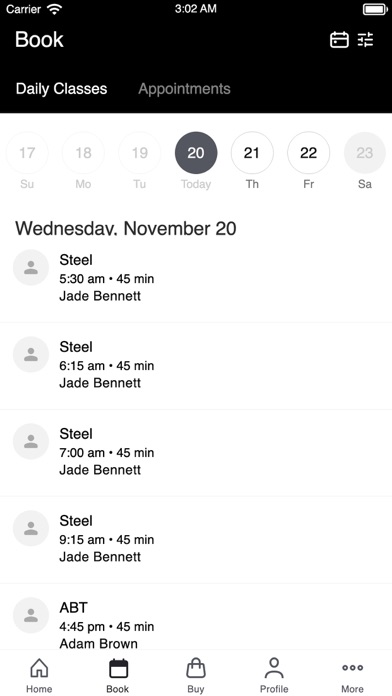 Black Label Fitness Screenshot