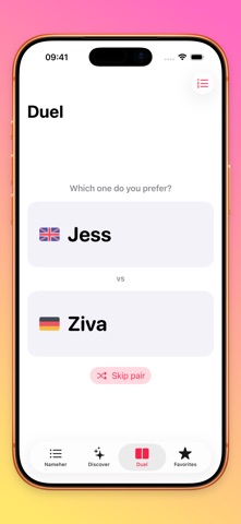 App screenshot