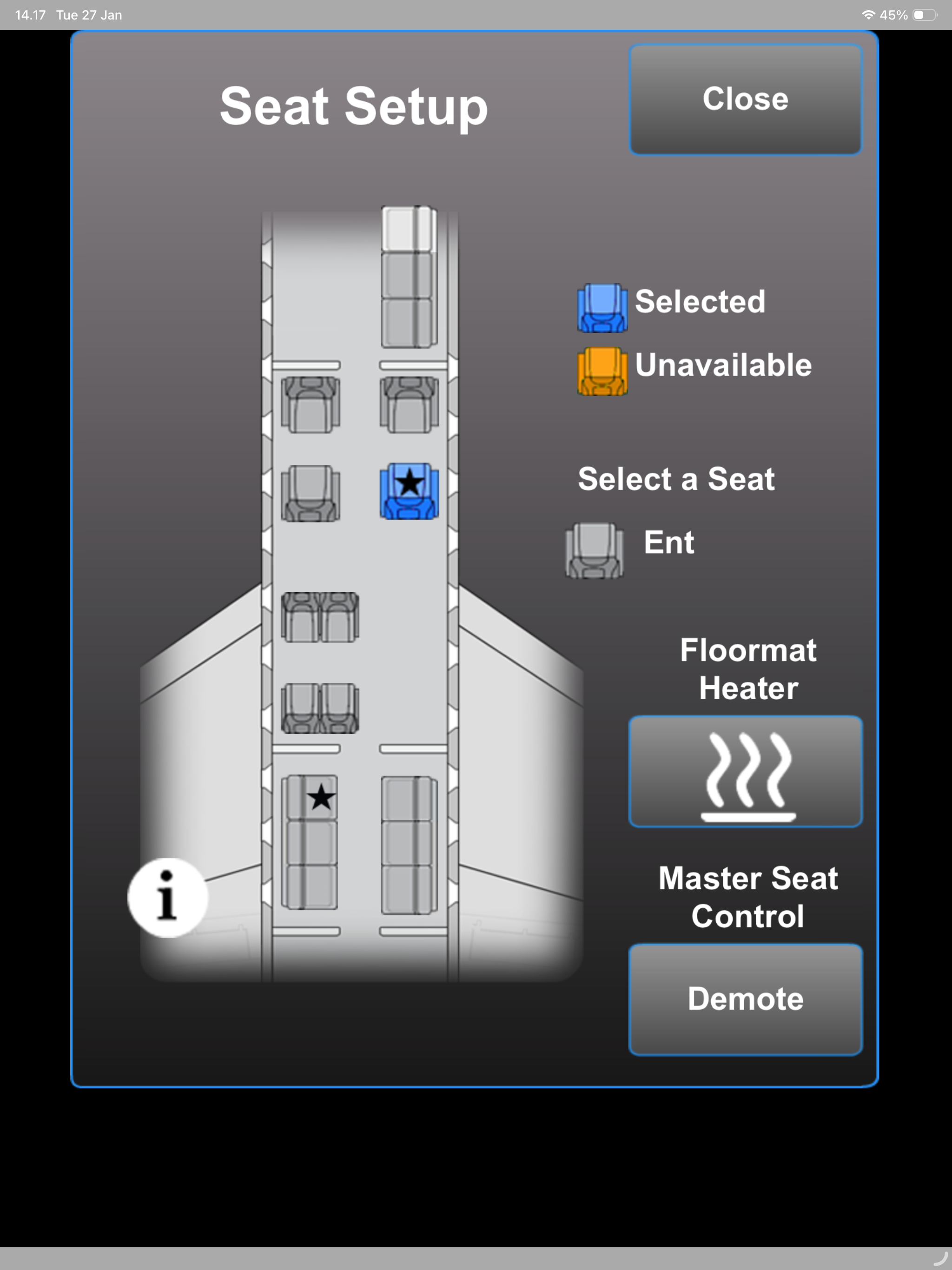 Cabin Control